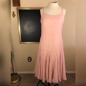 ✨True Vintage 90’s pink chiffon dress ✨